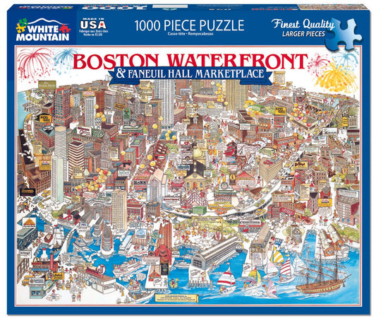 Boston, MA (07pz) - 1000 Piece Jigsaw Puzzle