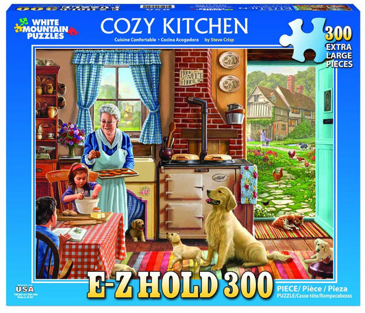 Cozy Kitchen (1300pz) - 300 Piece Jigsaw Puzzle