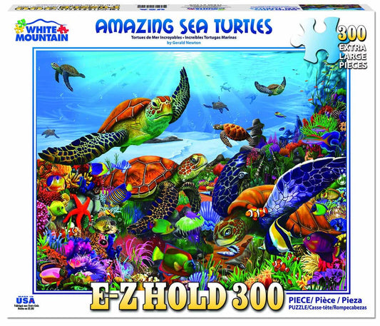 Amazing Sea Turtles (1369pz) - 300 Piece Jigsaw Puzzle