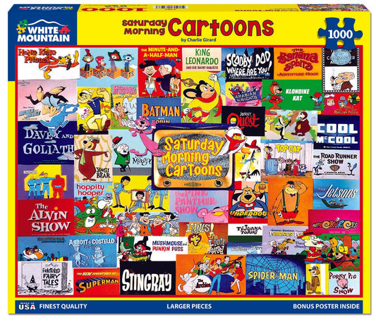 Saturday Morning Cartoons (1481pz) - 1000 Pieces