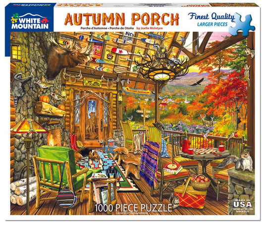 Autumn Porch (1673pz) - Discontinued