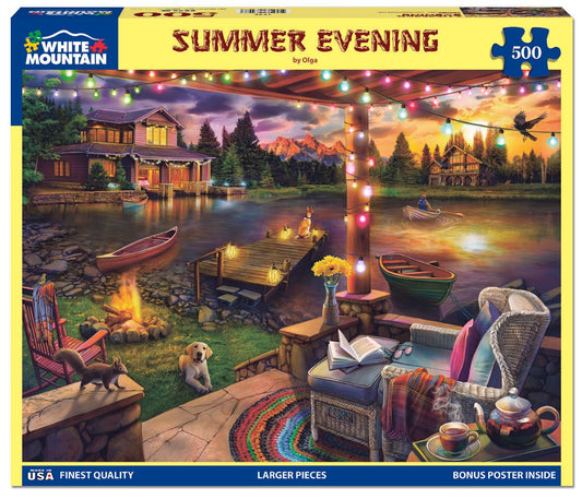 Summer Evening (1752pz) - 500 Piece Jigsaw Puzzle