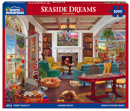 Seaside Dreams (1807pz) - 1000 Piece Jigsaw Puzzle