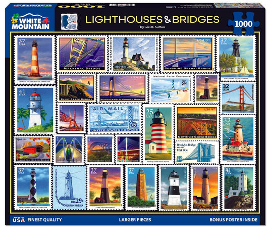 Lighthouses & Bridges (1892pz) - Discontinued