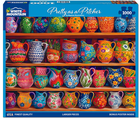 Pretty As A Pitcher (1947pz) - 1000 Piece Jigsaw Puzzle