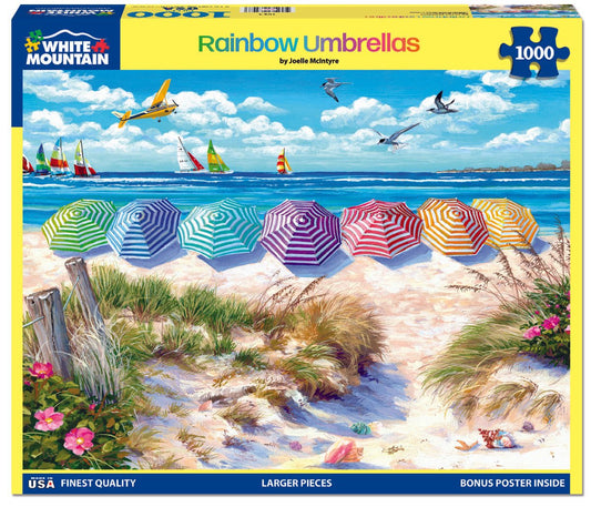 Rainbow Umbrellas (1954pz) - Discontinued