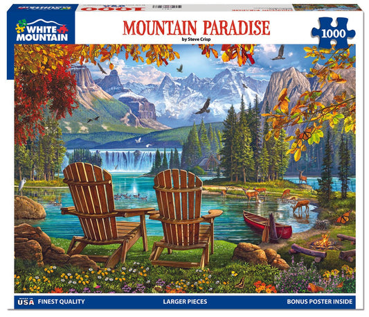 Mountain Paradise (1977pz) - 1000 Piece Jigsaw Puzzle