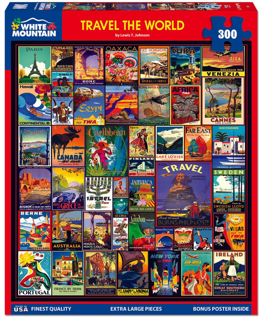Travel The World (2046pz) - 300 Piece Jigsaw Puzzle