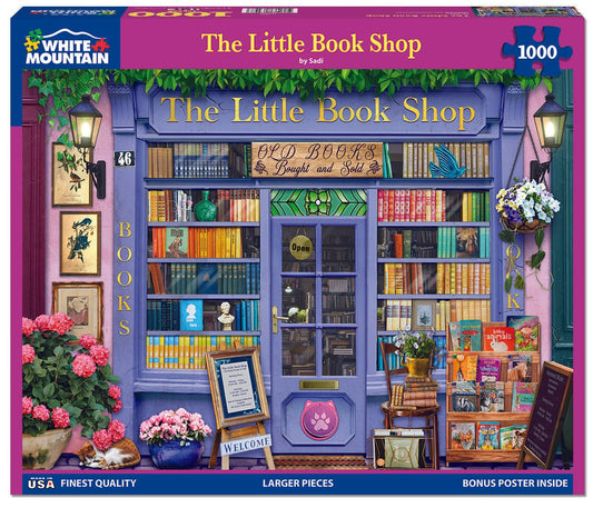 The Little Book Shop (2094pz) - 1000 Piece Jigsaw Puzzle
