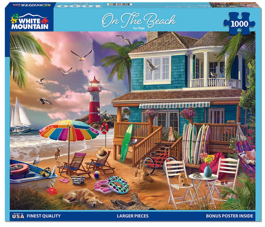 On The Beach (2100pz) - 1000 Piece Jigsaw Puzzle
