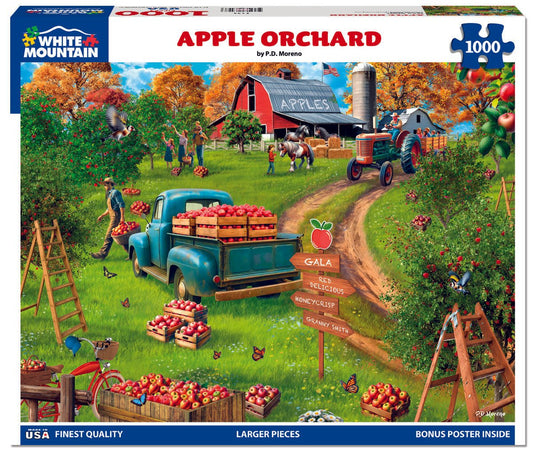 Apple Orchard (2159pz) - 1000 Piece Jigsaw Puzzle