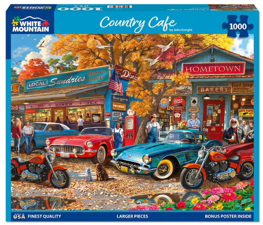 Country Cafe (2174pz) - 1000 Piece Jigsaw Puzzle