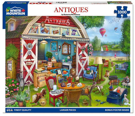 Antiques (2196pz) - 1000 Piece Jigsaw Puzzle