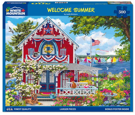 Welcome Summer (2198pz) - 500 Piece Jigsaw Puzzle