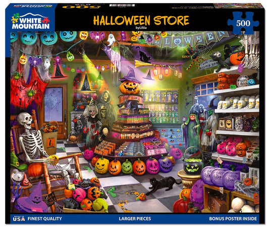 The Halloween Store (2201pz) - 500 Piece Jigsaw Puzzle