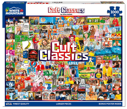 Cult Classics (2242pz) - 1000 Piece Jigsaw Puzzle