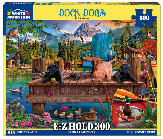 Dock Dogs (2250pz) - 300 Piece Jigsaw Puzzle