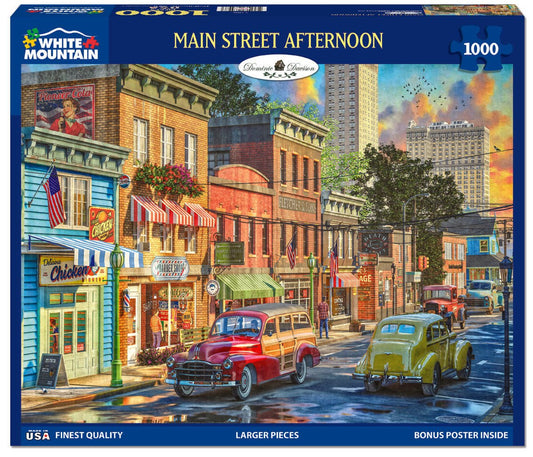 Mainstreet Afternoon (2266pz) - 1000 Piece Jigsaw Puzzle