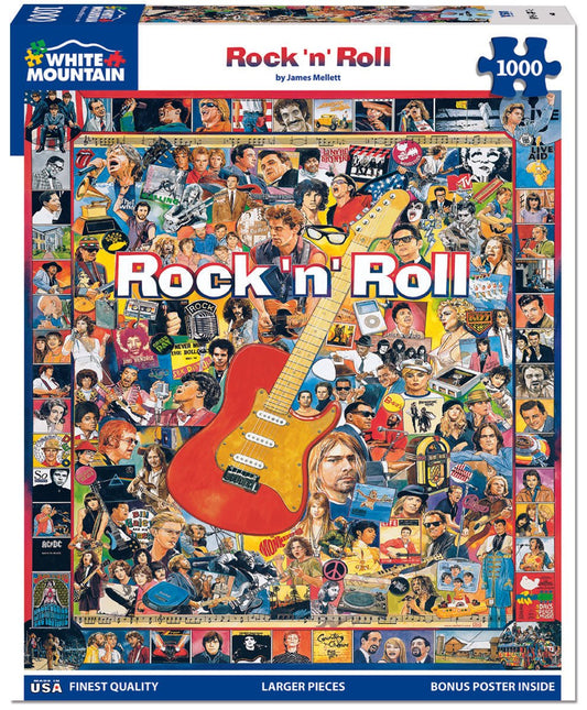 Rock 'n' Roll (409pz) - 1000 Piece Jigsaw Puzzle