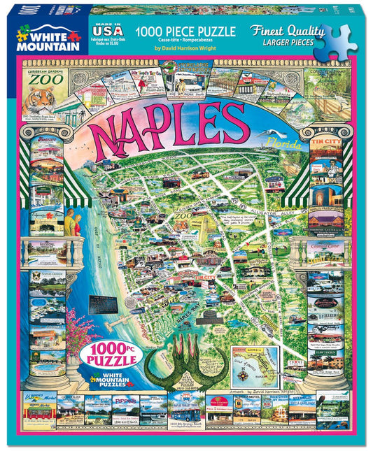 Naples, FL (50pz) - 1000 Piece Jigsaw Puzzle