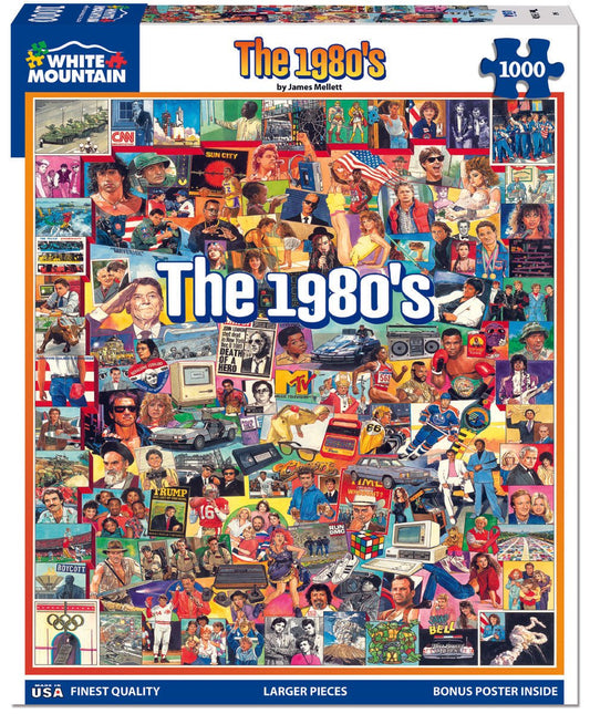 The Eighties (868pz) - 1000 Piece Jigsaw Puzzle