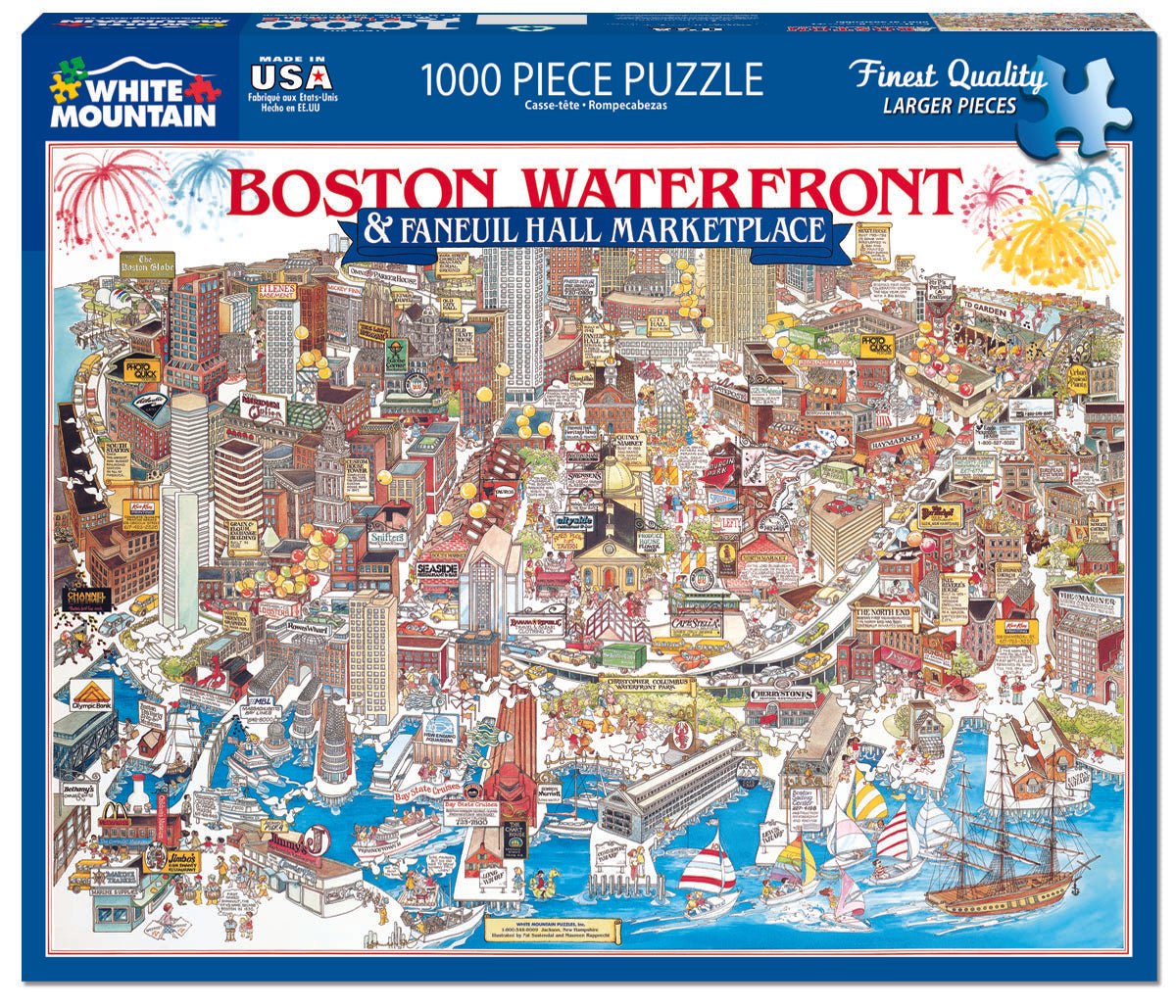 Boston, MA (07pz) - 1000 Piece Jigsaw Puzzle