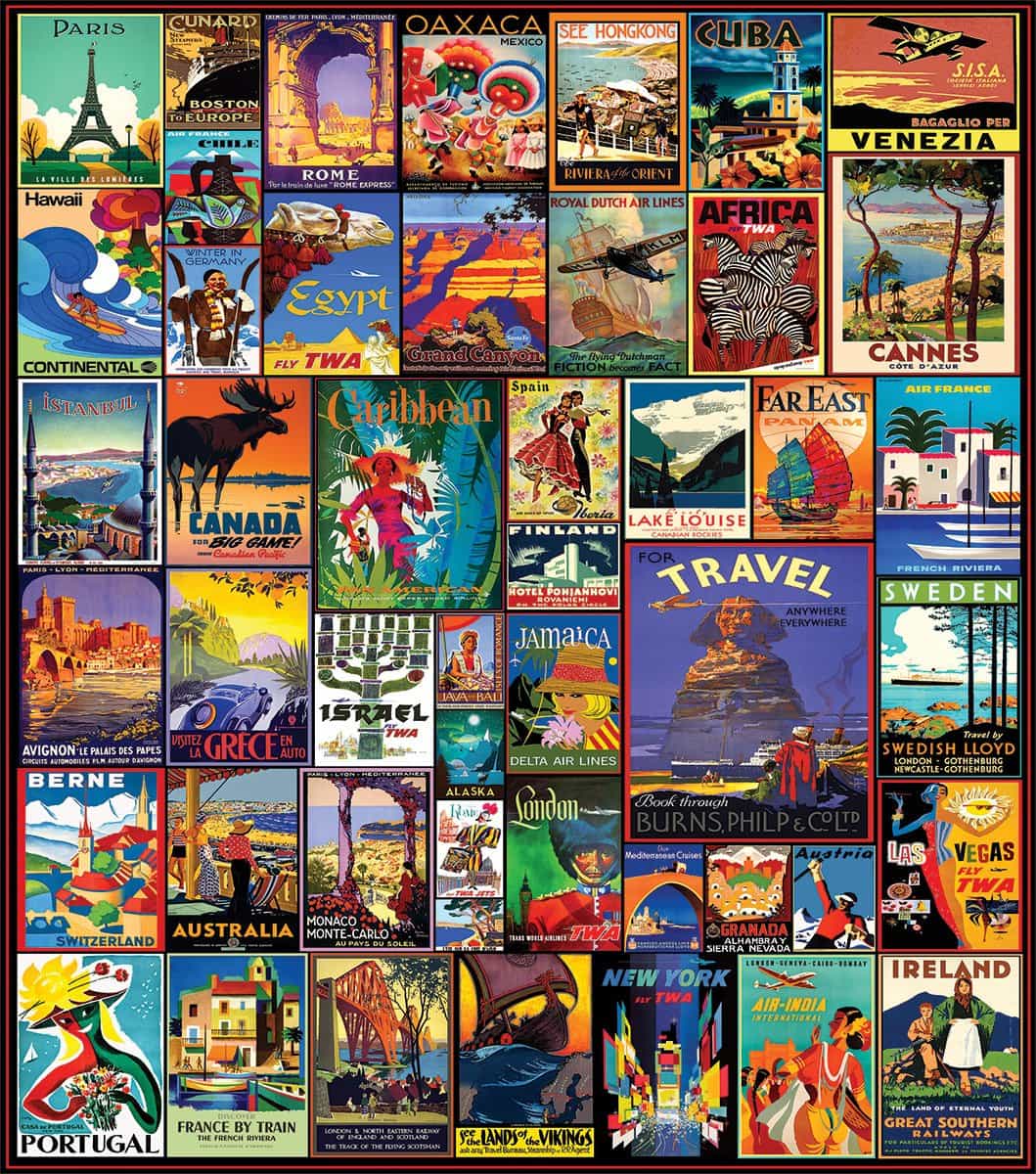 Set of 2: Best Selling 500 Piece Puzzle Bundle
