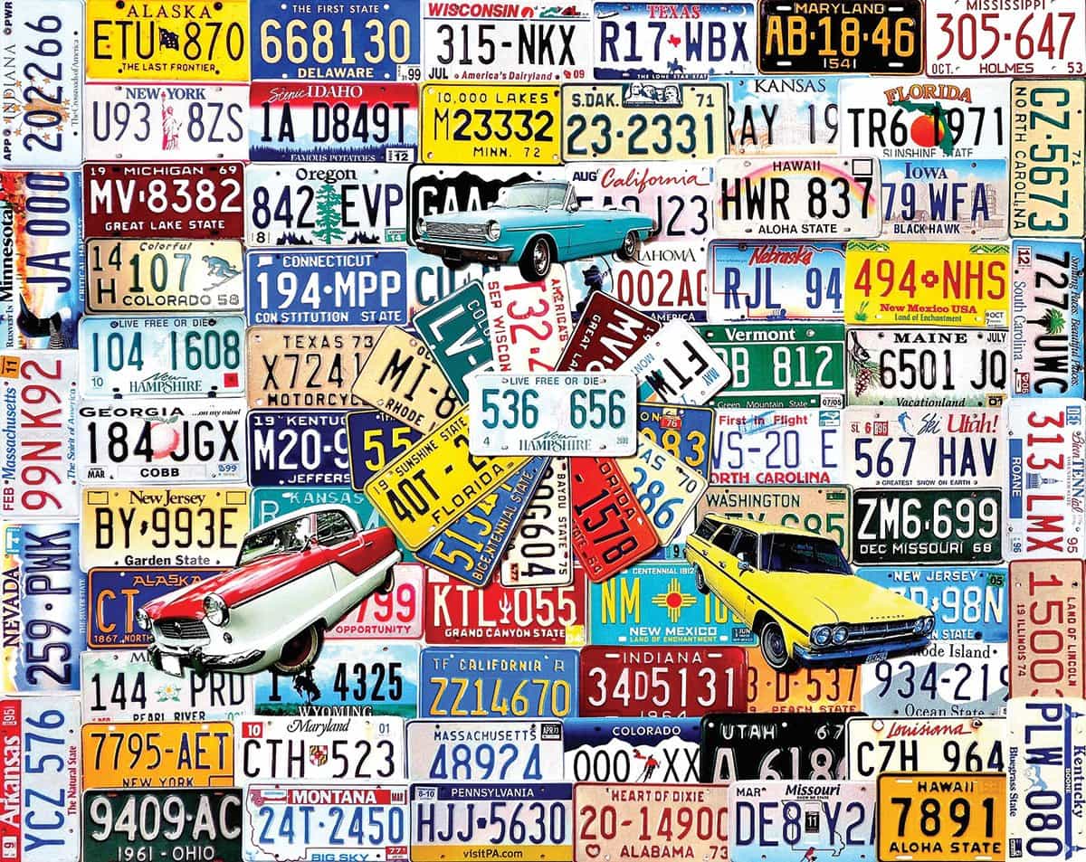 State Plates (1259pz) - 500 Pieces