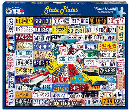 State Plates (1259pz) - 500 Pieces