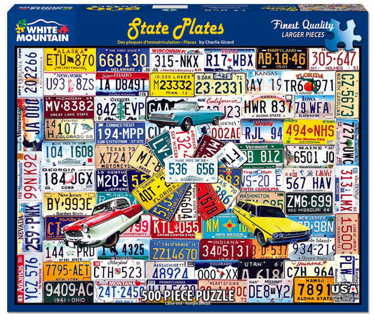 State Plates (1259pz) - 500 Pieces