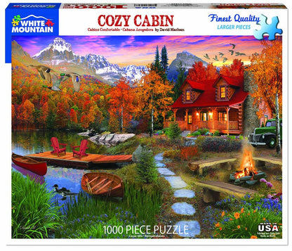 Cozy Cabin (1269pz) - 1000 Piece Jigsaw Puzzle