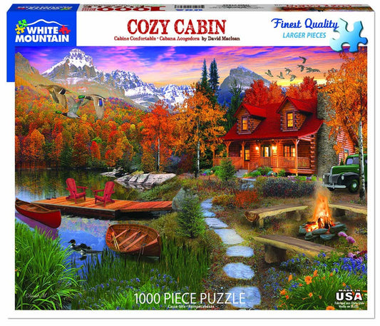 Cozy Cabin (1269pz) - 1000 Piece Jigsaw Puzzle