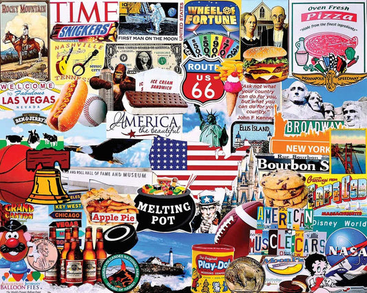 I Love America (1279pz) - 1000 Pieces