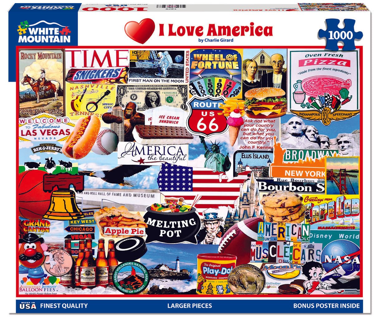 I Love America (1279pz) - Discontinued