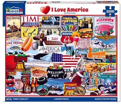 I Love America (1279pz) - Discontinued