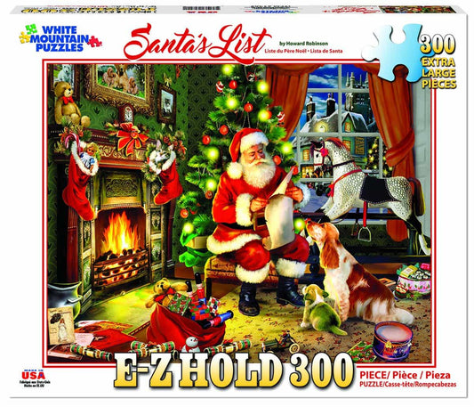 Santa's List (1302pz) - 300 Piece Jigsaw Puzzle