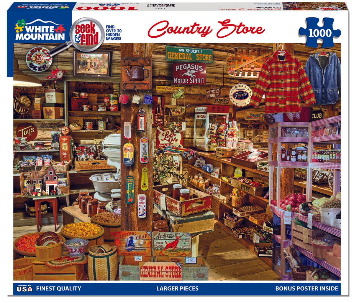 Country Store - Seek & Find (1393pz) - Discontinued