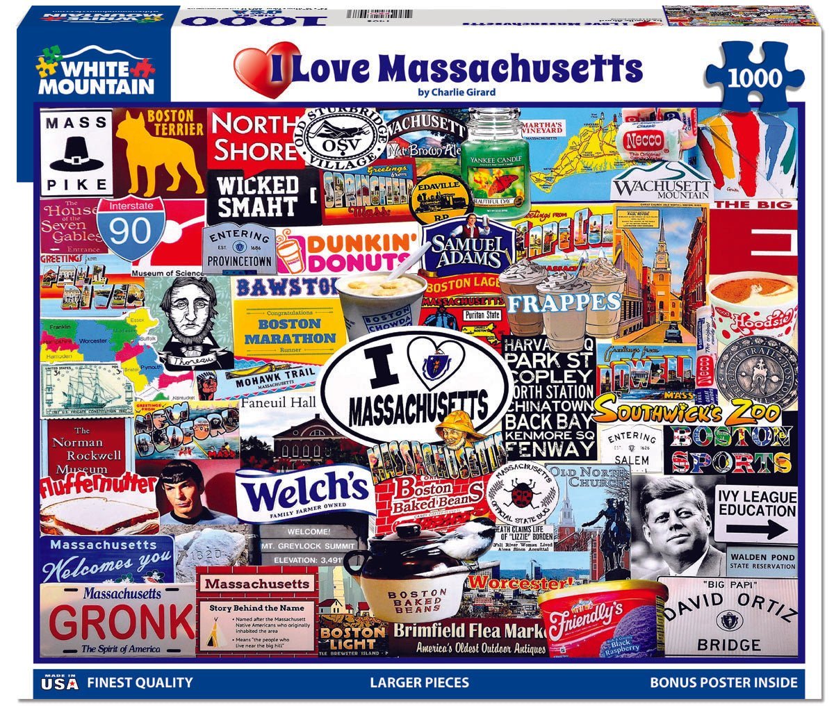 Set of 3: Boston Bundle 1000 piece