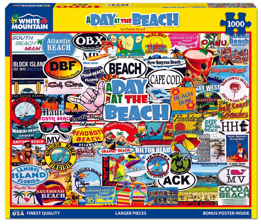 A Day At The Beach (1448pz) - Discontinued