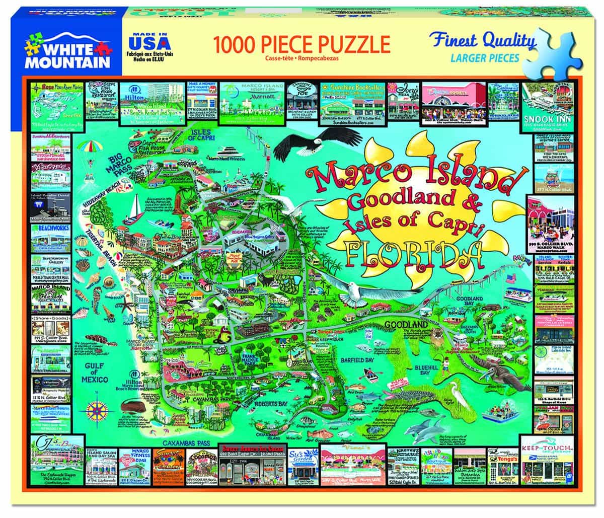 Marco Island, FL (1463pz) - 1000 Piece Jigsaw Puzzle