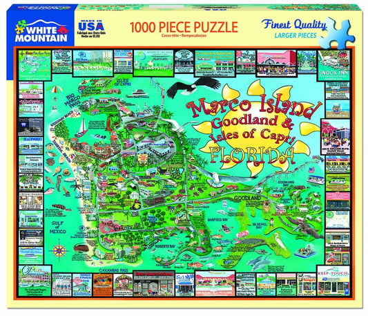 Marco Island, FL (1463pz) - 1000 Piece Jigsaw Puzzle