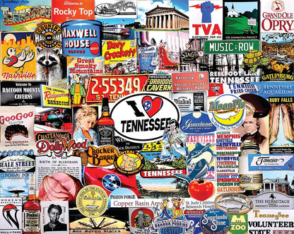 I Love Tennessee (1466pz) - 1000 Piece Jigsaw Puzzle