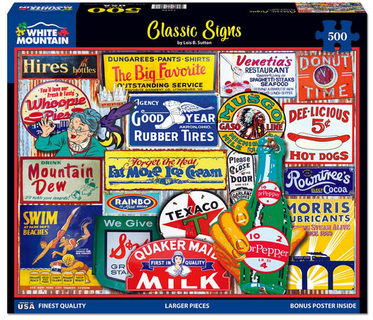 Classic Signs (1589pz) - Discontinued