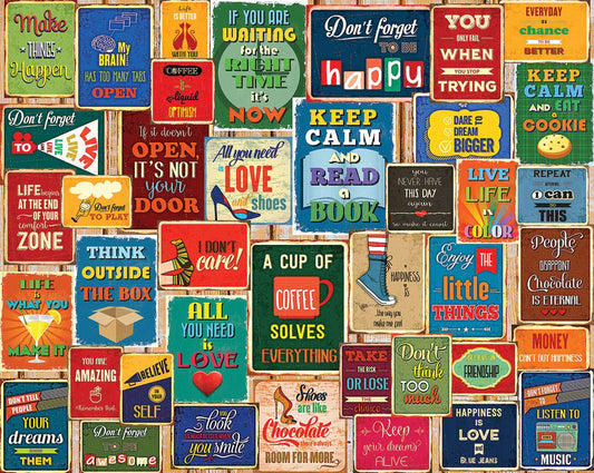Words Of Wisdom (1607pz) - 1000 Pieces