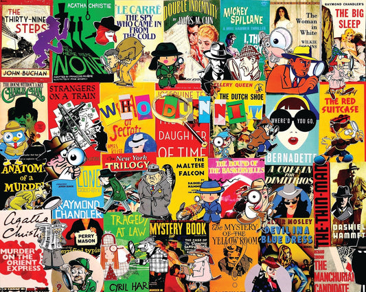 Mystery Books (1613pz) - 1000 Piece Jigsaw Puzzle