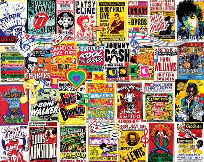 I Love Music (1634pz) - 1000 Piece Jigsaw Puzzle