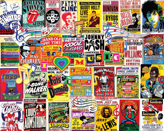 I Love Music (1634pz) - 1000 Piece Jigsaw Puzzle