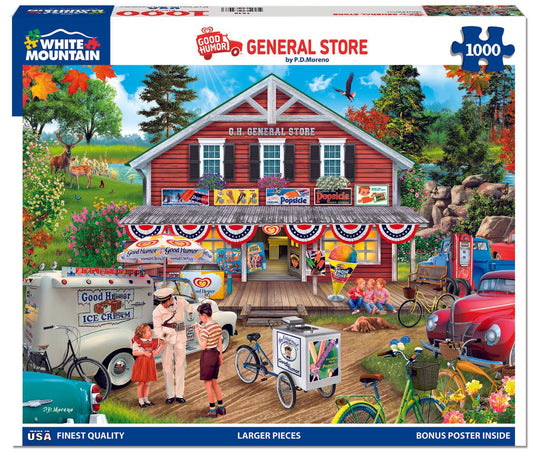 Good Humor General Store (1640pz) - 1000 Piece Jigsaw Puzzle