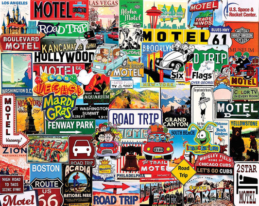 Road Trip (1665pz) - 1000 Piece Jigsaw Puzzle