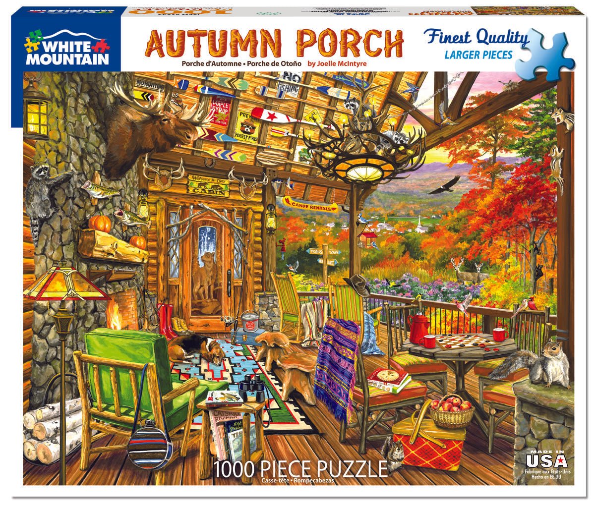 Autumn Porch (1673pz) - Discontinued